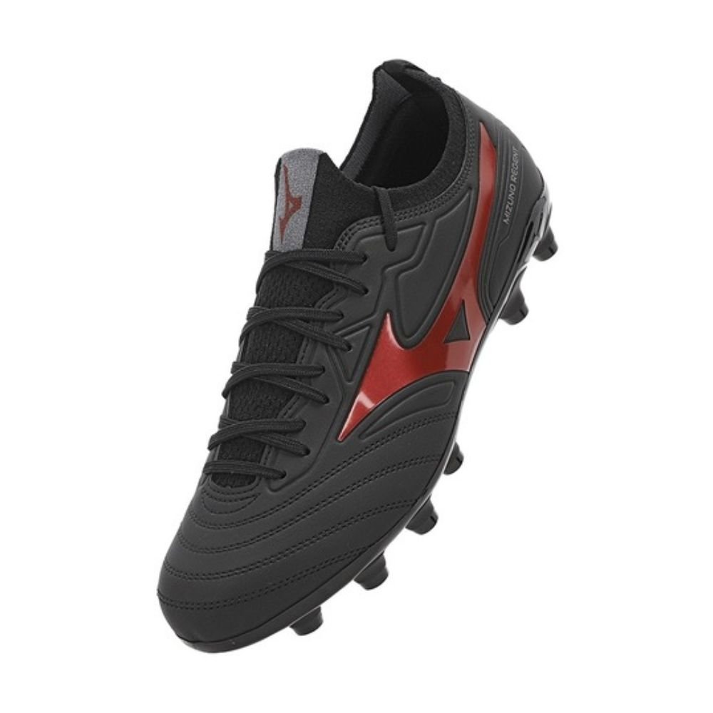 Chuteira Campo Nº40 Mizuno Regent MD Preto