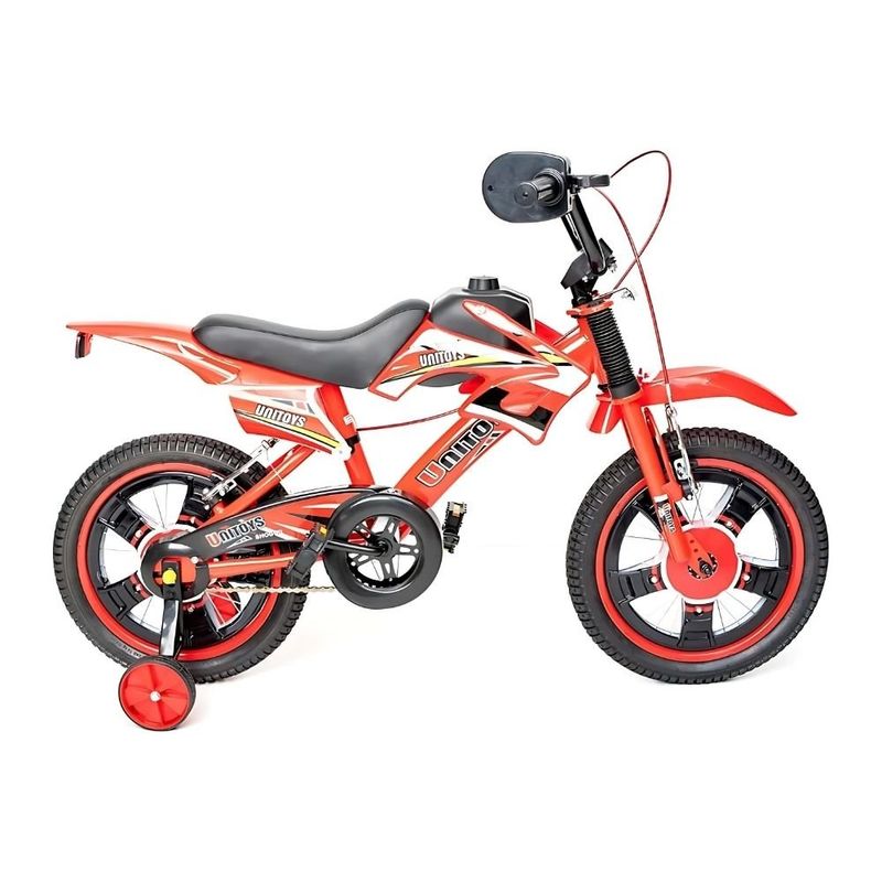 bicicleta infantil unitoys aro 16 1172 vermelho (mp)
