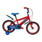 bicicleta infantil unitoys superman aro 16 3018 (mp)