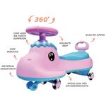 carrinho de rolimã unitoys super car dino 3092 rosa (mp)