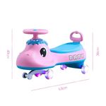 carrinho de rolimã unitoys super car dino 3092 rosa (mp)