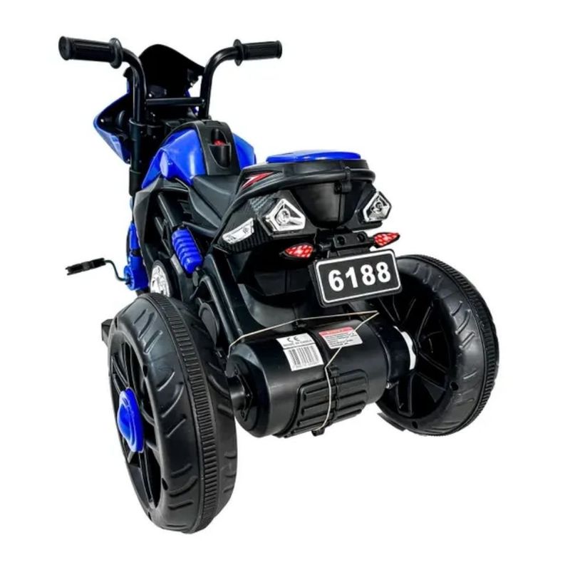 moto elétrica infantil unitoys 6v 3003 azul (mp)
