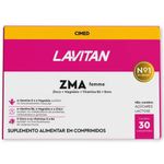 lavitan zma femme 30 comprimidos polivitamínico zinco magnésio vitamina b6 e boro cimed