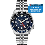 relógio seiko masculino ssk003 prata a-mbi