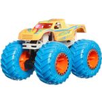 carrinho de brinquedo hot wheels mattel monster trucks brilho no escuro sortido jfx08