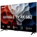 smart tv 4k 50" semp google tv 50s62