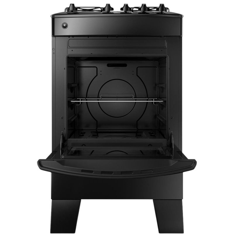 fogão 4 bocas consul acendimento automático preto cfo4zaeuna