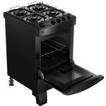 fogão 4 bocas consul acendimento automático preto cfo4zaeuna