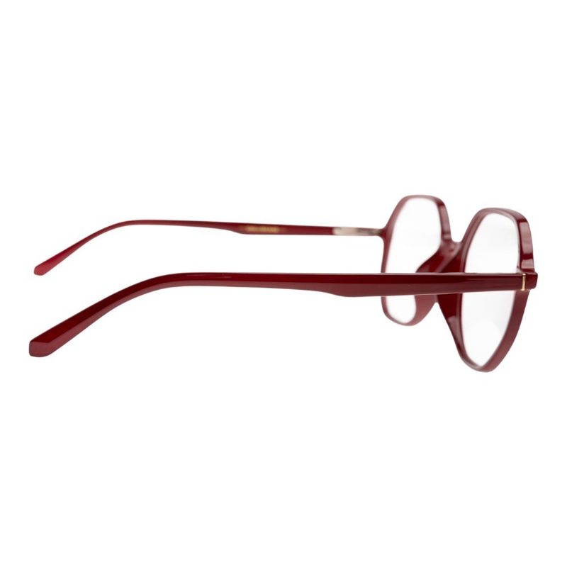 armação para óculos de grau feminino chilli beans quadrado degradê claro (mp)