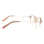armação para óculos de grau feminino chilli beans linha vista special marrom (mp)