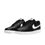 tênis casual masculino n°40 nike court vision low next nature preto (mp)