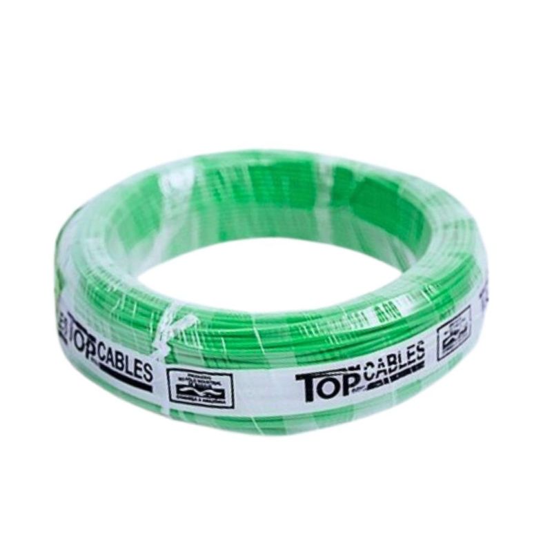 Cabo Elétrico Top Cables 2,5mm 100m Verde