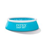 piscina inflável intex easy set 880 litros 2810399 azul (mp)