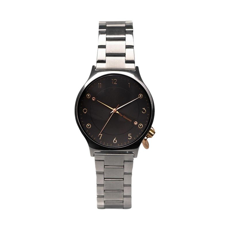 relógio feminino chilli beans the beatles redondo prata (mp)