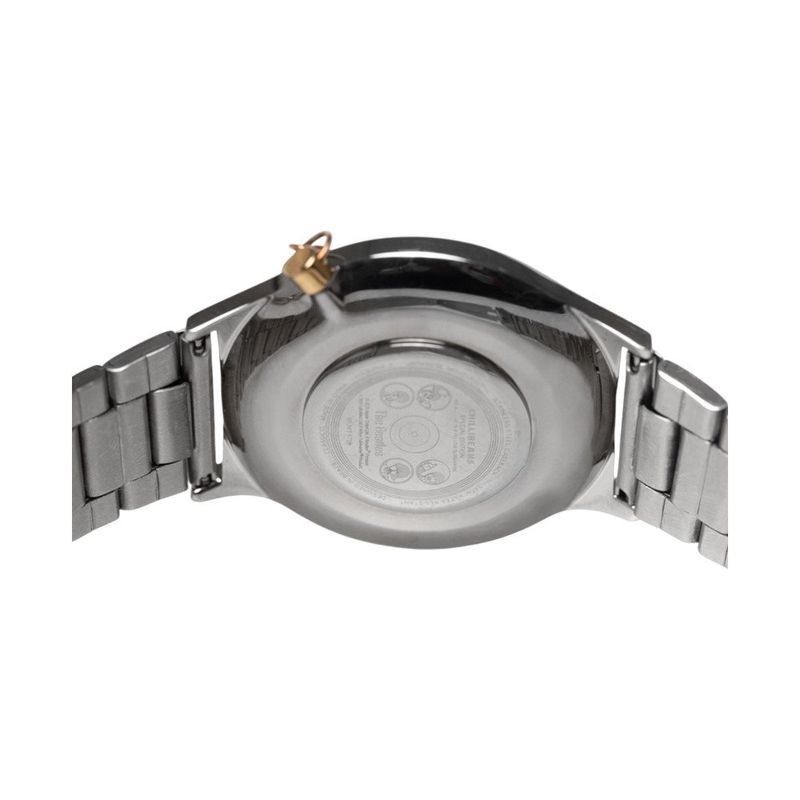 relógio feminino chilli beans the beatles redondo prata (mp)