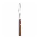 conjunto de talheres para churrasco simonaggio 2 peças inox cabo de madeira (mp)