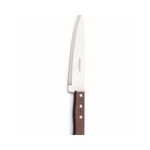 conjunto de talheres para churrasco simonaggio 2 peças inox cabo de madeira (mp)