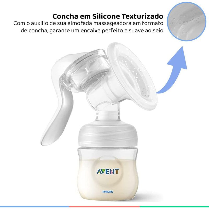 extrator manual de leite materno philips avent