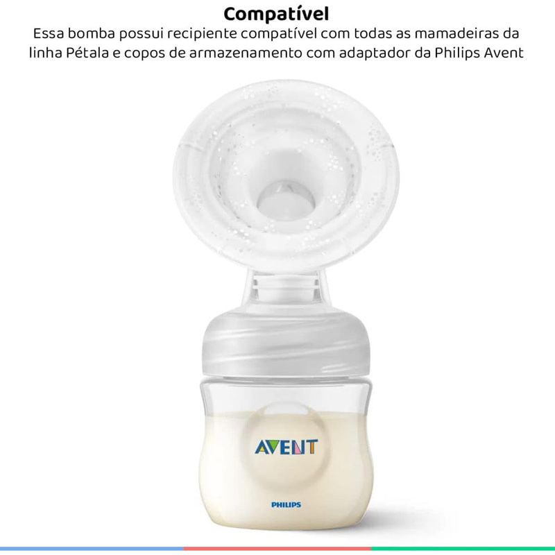 extrator manual de leite materno philips avent