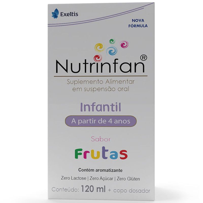 nutrinfan infantil 120ml solução oral suplemento vitamínico exeltis
