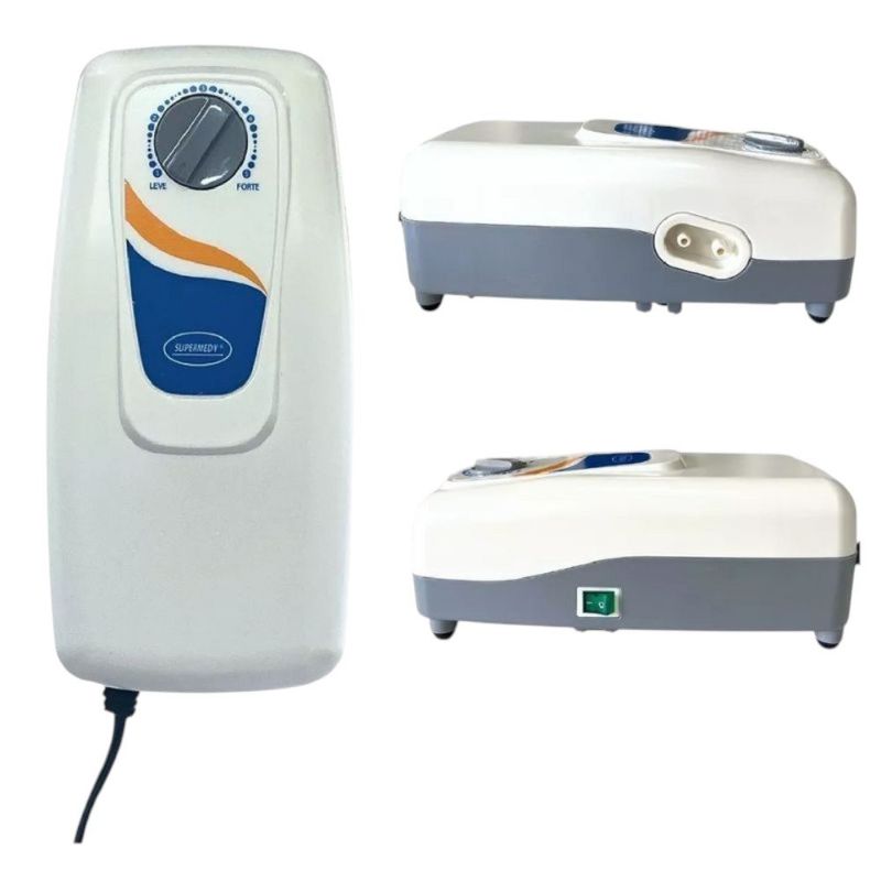 colchão pneumático supermedy 110v até 130kg (mp)
