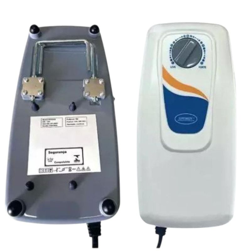 colchão pneumático supermedy 110v até 130kg (mp)