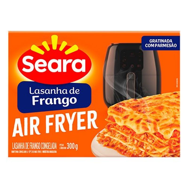 lasanha congelada seara para airfryer sabor frango 300g