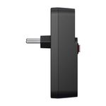 adaptador intelbras para 2 tomadas e 2 usb + chave eac 202 (mp)