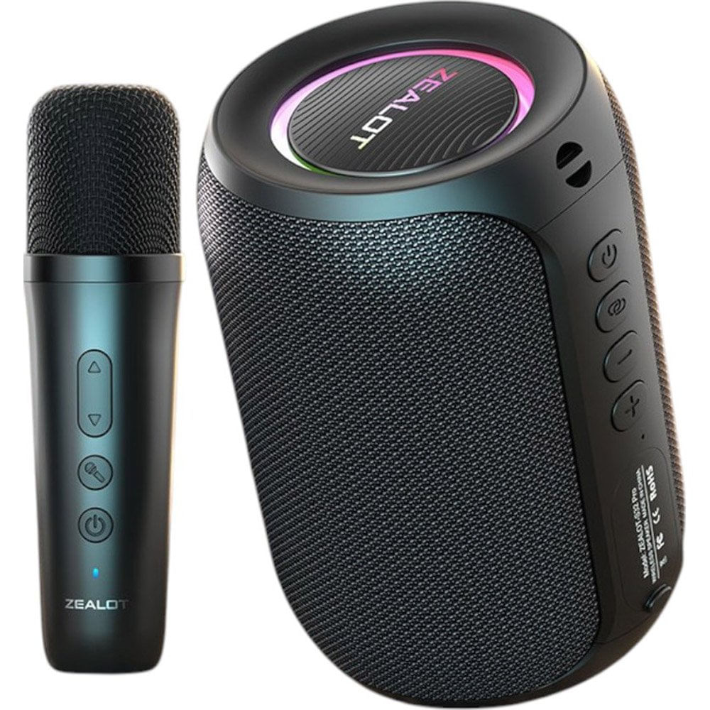 Caixa de Som Bluetooth Zealot S62M Preto