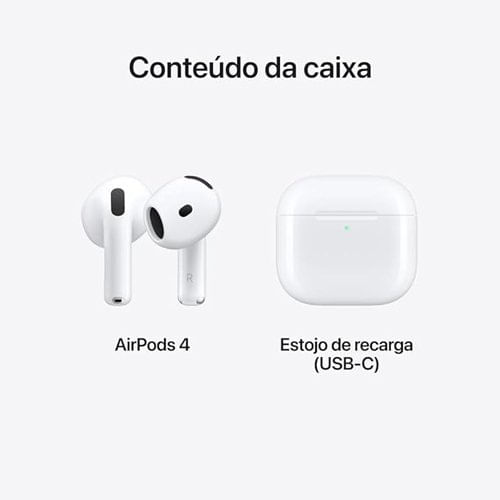AirPods 4 Branco Apple | Bemol