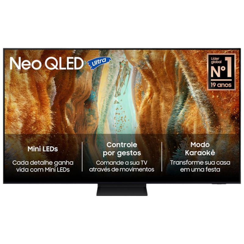 smart tv 4k 75" samsung neo qled ultra qn75qn70fagx