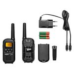 walkie talkie intelbras 26 canais 20 km rc4002 4528103 preto (mp)