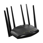 roteador wireless intelbras ac 2100mbps dual band w5-2100g 6 antenas (mp)