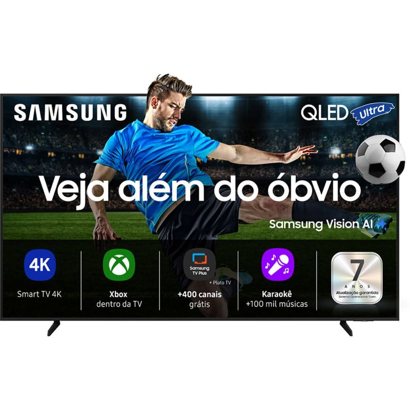 smart tv 4k 85" samsung qled ultra qn85q7faagxzd