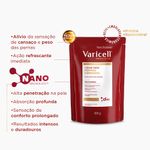 creme para pernas cansadas varicell nanointense refil 300g