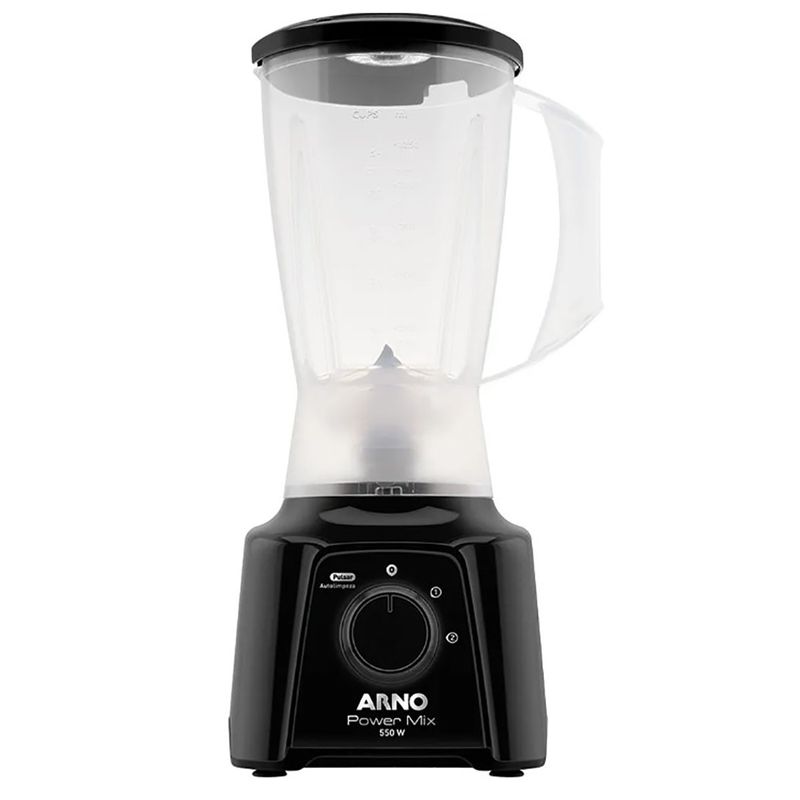 liquidificador arno power mix 2l 550w 127v preto