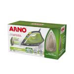 ferro de passar a vapor arno ecogliss 1200w, 127v verde - fec1