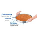 forma para bolo rochedo red bolo perfeito 30cm prata fpre