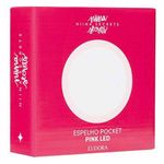 espelho pocket pink led niina secrets