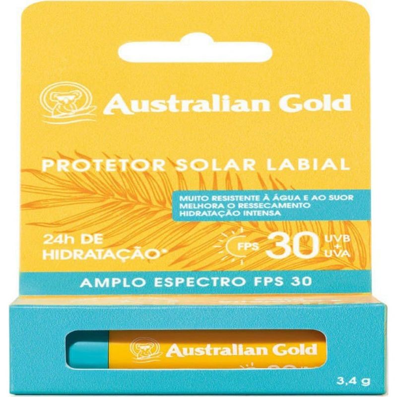 protetor solar labial australian gold fps30 3,4g