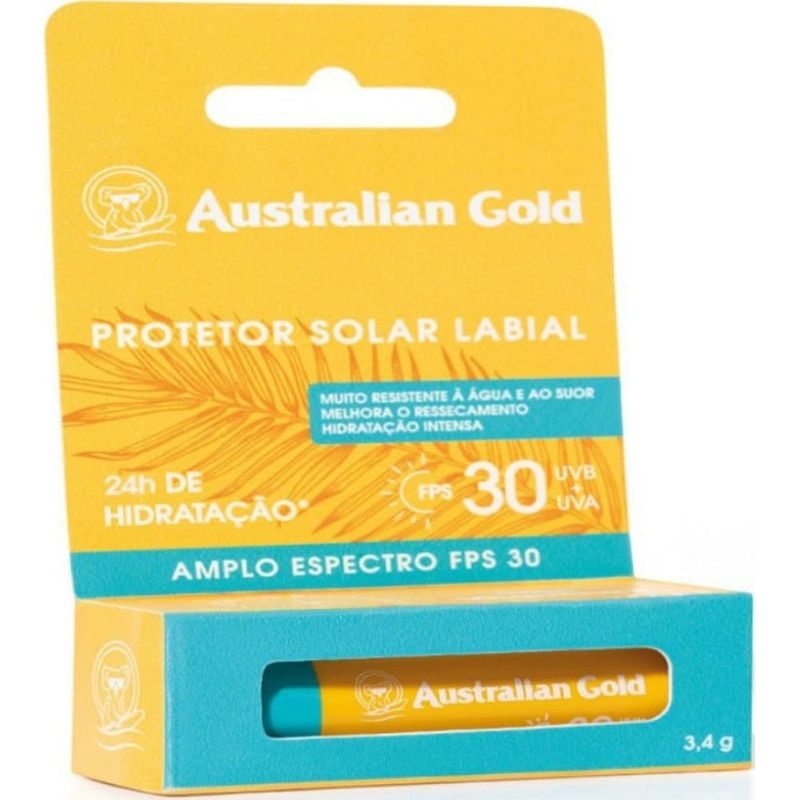 protetor solar labial australian gold fps30 3,4g