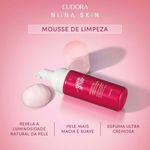 mousse de limpeza facial niina secrets by eudora 150ml