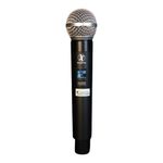 microfone j&f sem fio uhf painel digital fu-671a (mp)