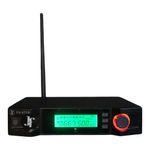 microfone j&f sem fio uhf painel digital fu-671a (mp)