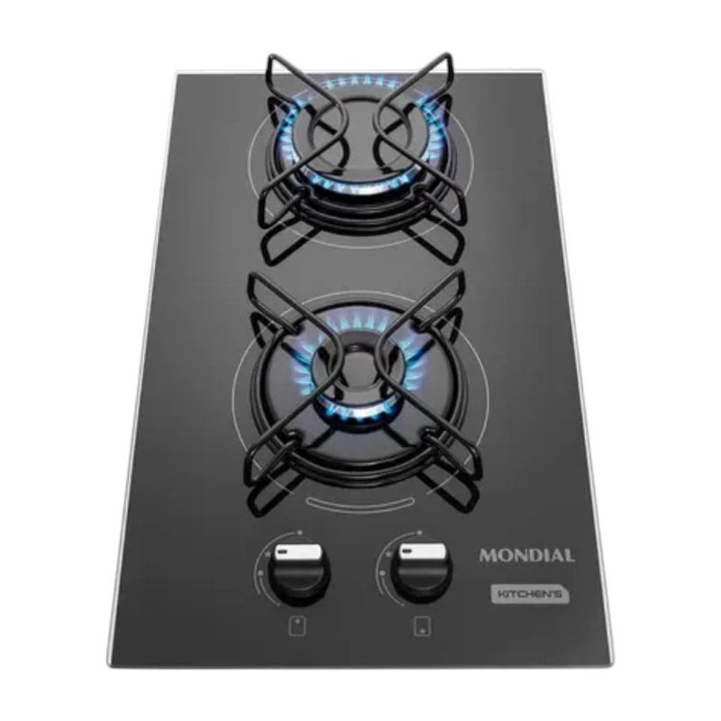 cooktop 2 bocas mondial gás bivolt ctg-04 (mp)