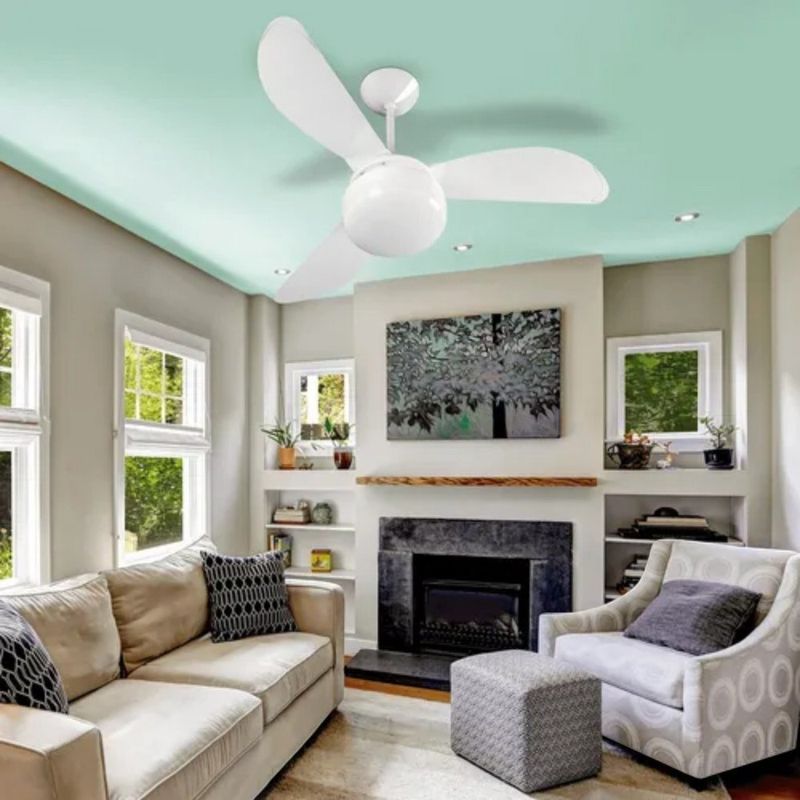 ventilador de teto ventisol fênix 127v branco premium (mp)