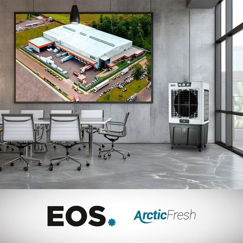 climatizador de ar eos profissional 45 litros 3 velocidades 127v ice box (mp)