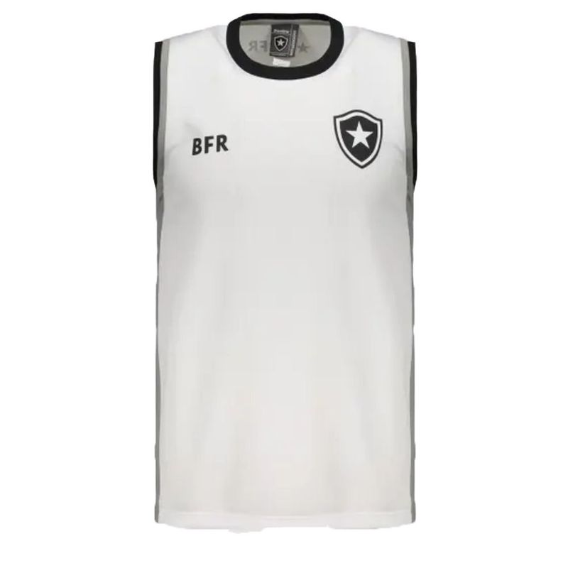 camisa regata masculina botafogo braziline vibração branco gg (mp)