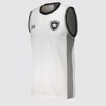 camisa regata masculina botafogo braziline vibração branco gg (mp)