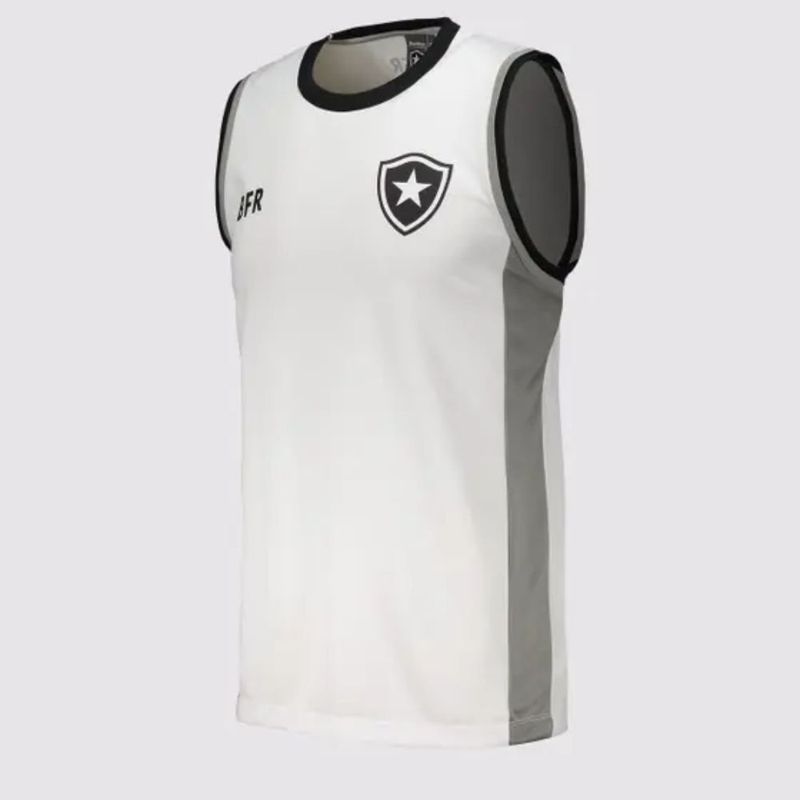 camisa regata masculina botafogo braziline vibração branco gg (mp)